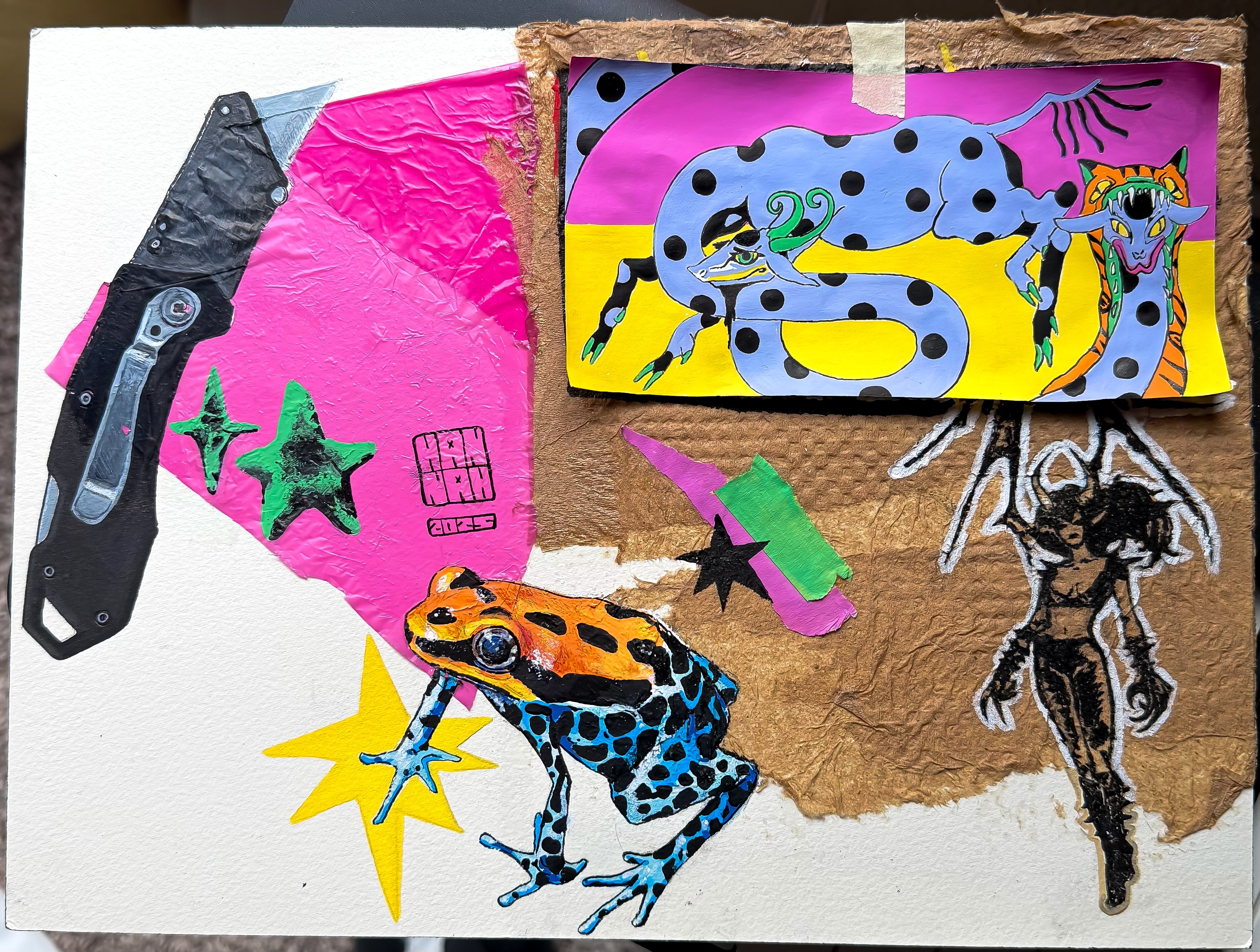 PRETTY POISON 17"x 11"- PRINT