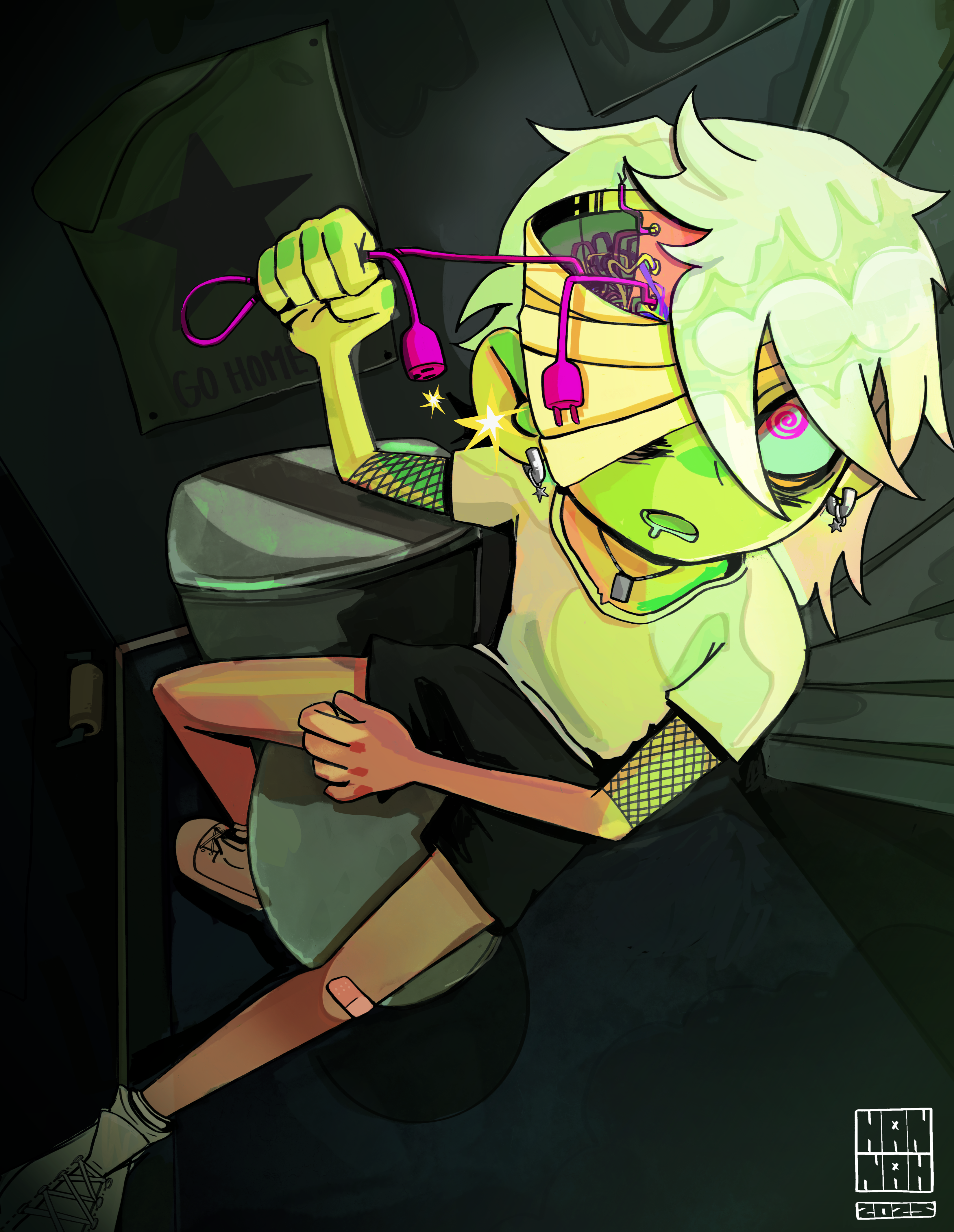 TURN IT OFF 11"x 17"- Poster With Frame